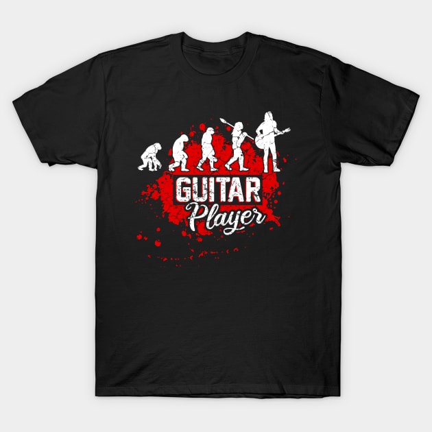 Guitar Player T-Shirt by Mila46